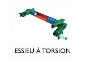 Essieu à torsion