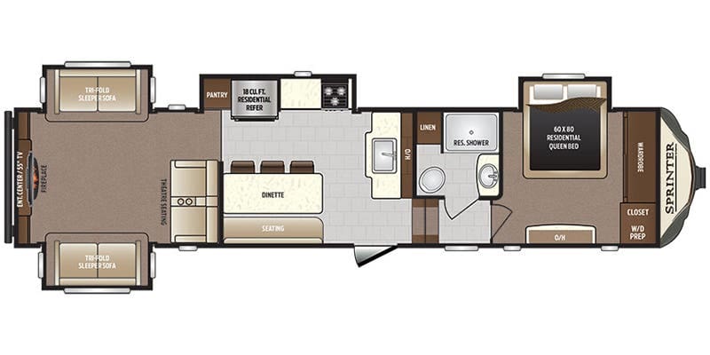 Keystone-Sprinter-353DEN-2018-plancher