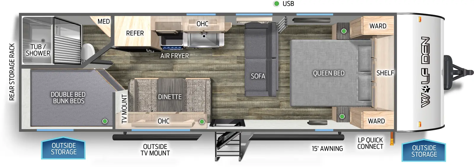Grey-Wolf-26DJSE-plancher